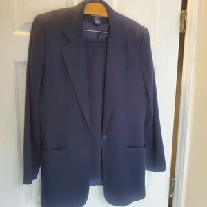 Lands' End Women's Classic Wool Suit, Womens 10